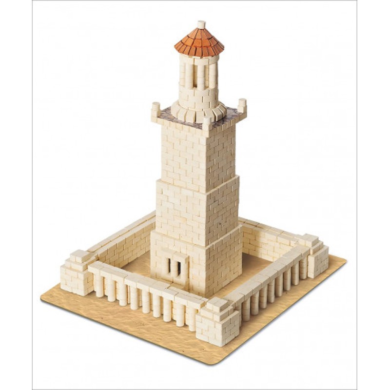Wise Elk Μοντελισμός με Δομικά Τουβλάκια "LightHouse Of Alexandria"